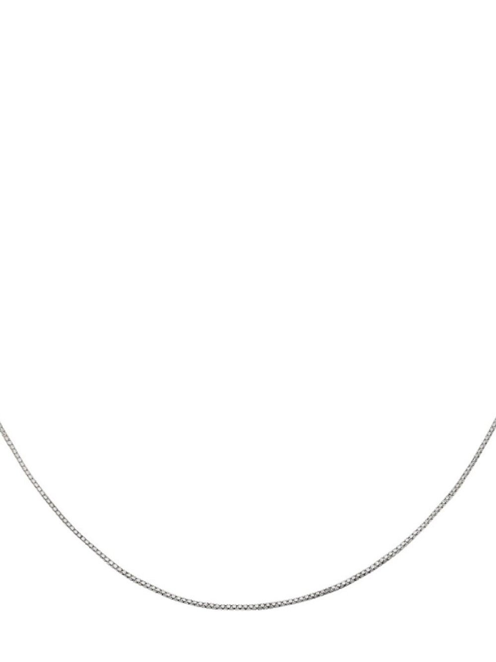PRIMROSE Sterling Silver Box Chain 16" Necklace